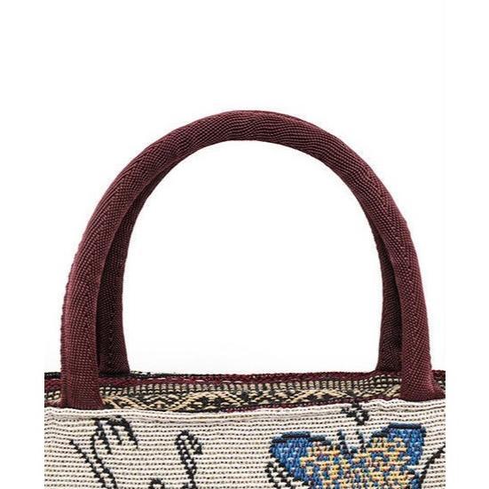 Favorit` Fast Delivery Tas Tangan Wanita/Tas Etnik/Tas Bahan Kain Kanvas Motif Owl