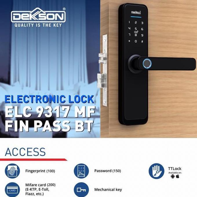 smart lock dekkson ELC 9317 MF original