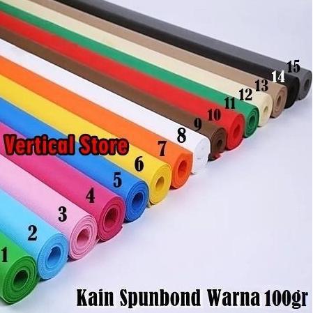 New- Kain Furing Warna Warni / Tas Sponbond / Kain Spunbond Tebal 100gr