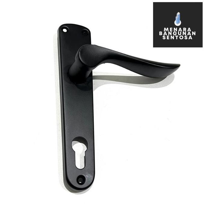 Handle SES 204 Aluminium Antik / Putih - Kunci Pintu SES Tarikan Pegangan Besar