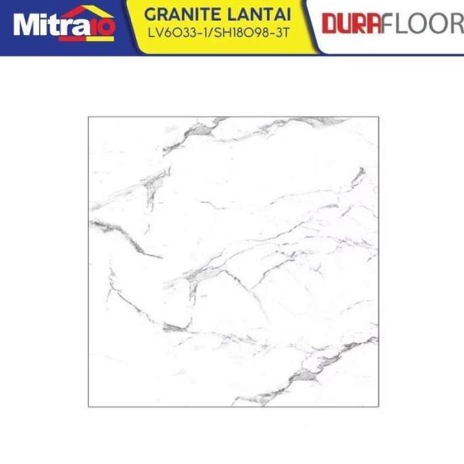 Durafloor Granite Lantai LV6033-1/SH18098-3T 60x60 Cm Putih