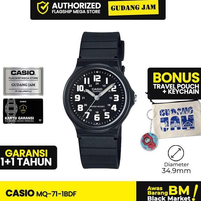 Grosir Casio General Mq-71-1Bdf Mq-71-1B Mq-71 Mq71 Mq 71 Watches