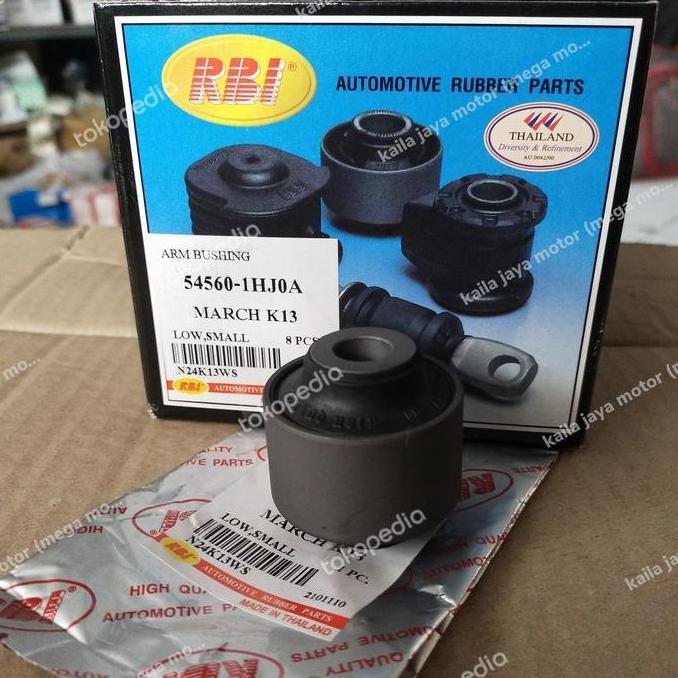 BUSHING BOS ARM DEPAN NISSAN MARCH/DATSUN GO KECIL RBI ORIGINAL