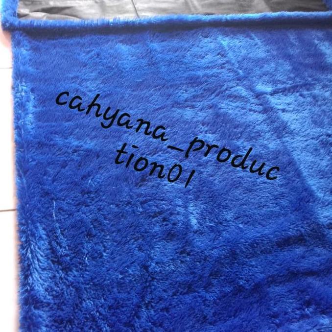 sarung karpet bulu rasfur 160x200 Resleting