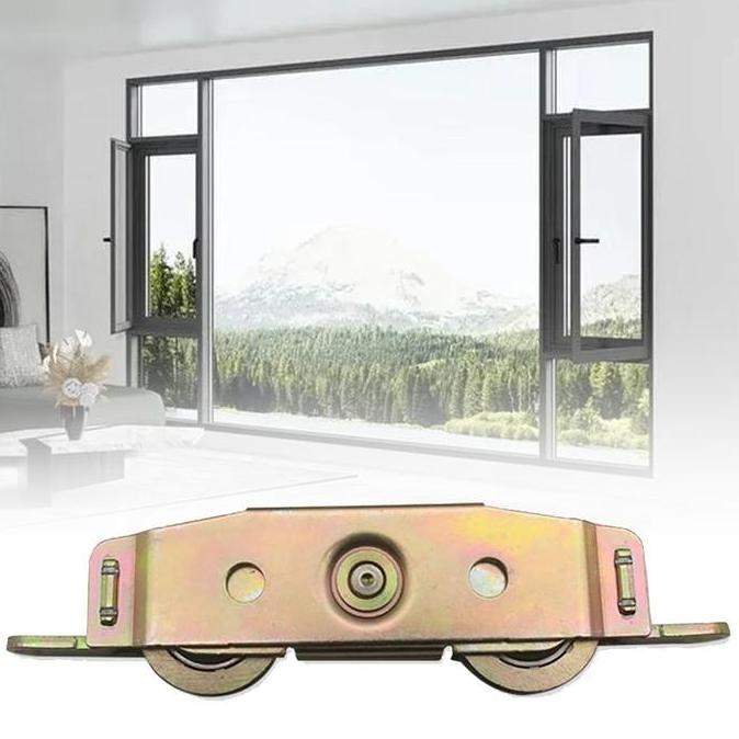 CALAVO Roda Pintu Geser Roda Bawah Sliding Double Roda Pintu Geser Bawah Pintu Roda Sliding Door