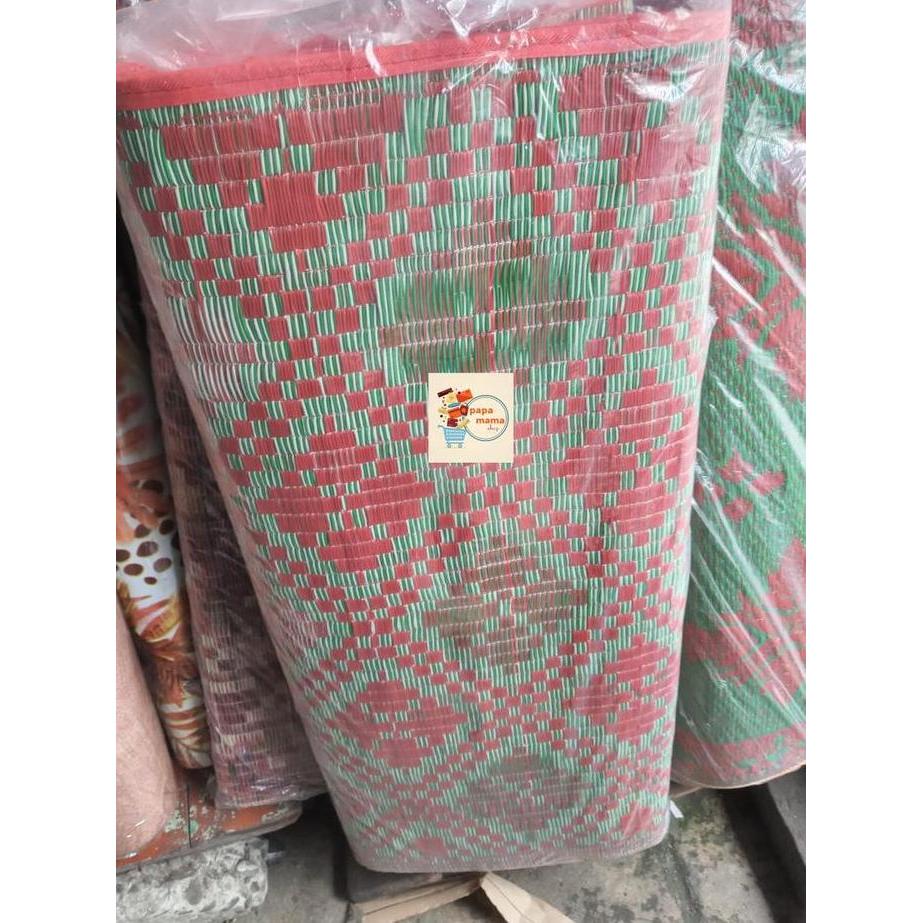 Tikar Bintang Plastik 200x200 - Tikar Lipat 300x600 - Karpet Gulung
