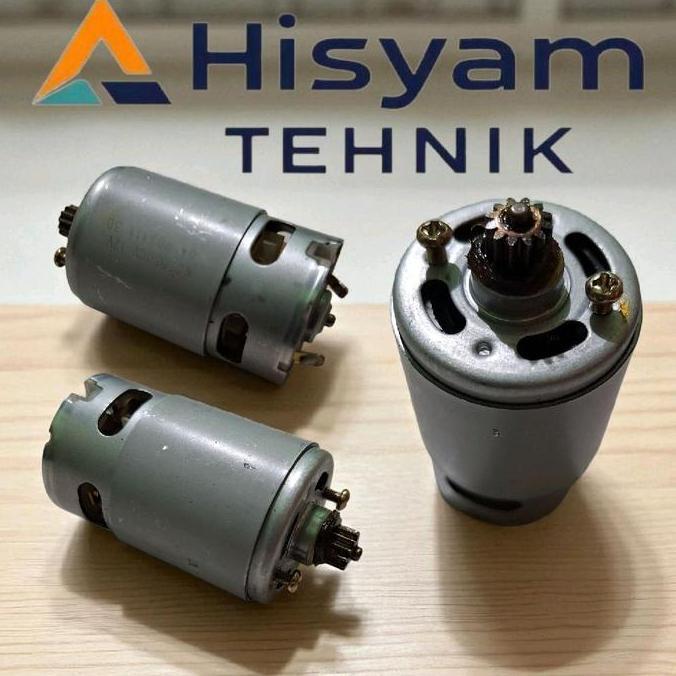 12V Rs550 Motor Dinamo Dc Motor Rs-550 High Speed Pengganti Bor Baterai Cordless/Dinamo 390/380 (Kec