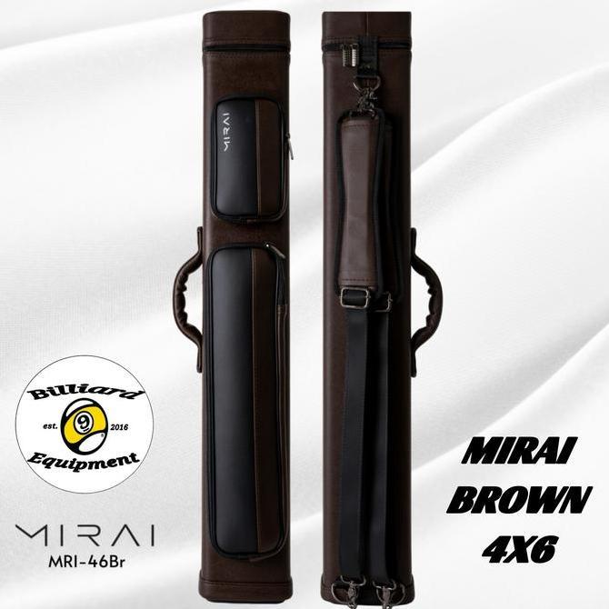 Mirai 4x6 - Brown | Tas Billiard | Cue Case Billiard