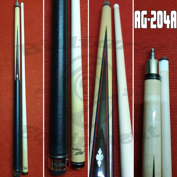 Fury AG-204A Inlay Point | Stick Billiard | Stick Fury Murah