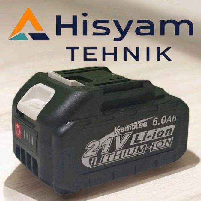 Baterai Kamolee 21V 6.0Ah Original Kamolee Baterai Impact Kamolee 6.Ah Baterai Bor Kamolee