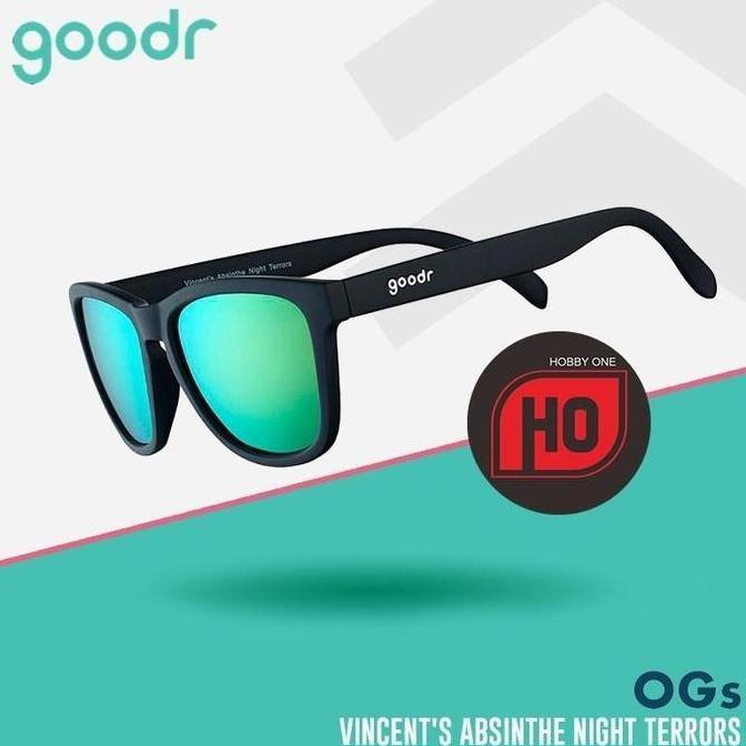ASLI GOODR OGs VINCENT'S ABSINTHE NIGHT TERRORS - Kacamata OlahSport READY STOCK