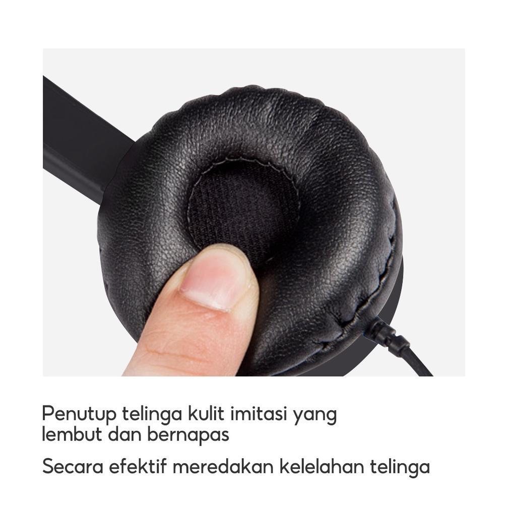HOT DEALS BEST SALE MINISO HEADPHONE HEADSET EARPHONE ON EAR HEADPHONE BANDO BERKABEL KECIL DAN INDA