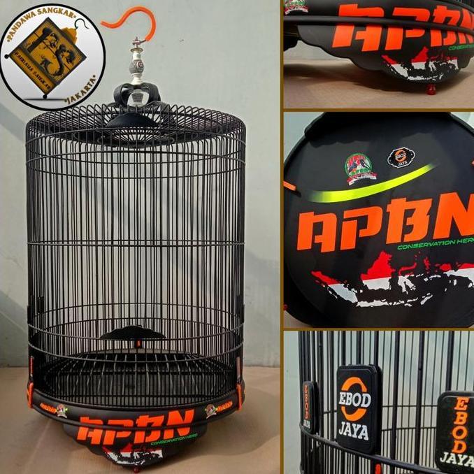 ASLI SANGKAR/KANDANG MURAI EBOD PVC DECAL APBN READY STOCK