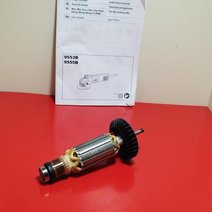 Promo Armature Angker Mesin Gerinda 4" Makita 9553B Rotor 9553 B Asli Ori Diskon