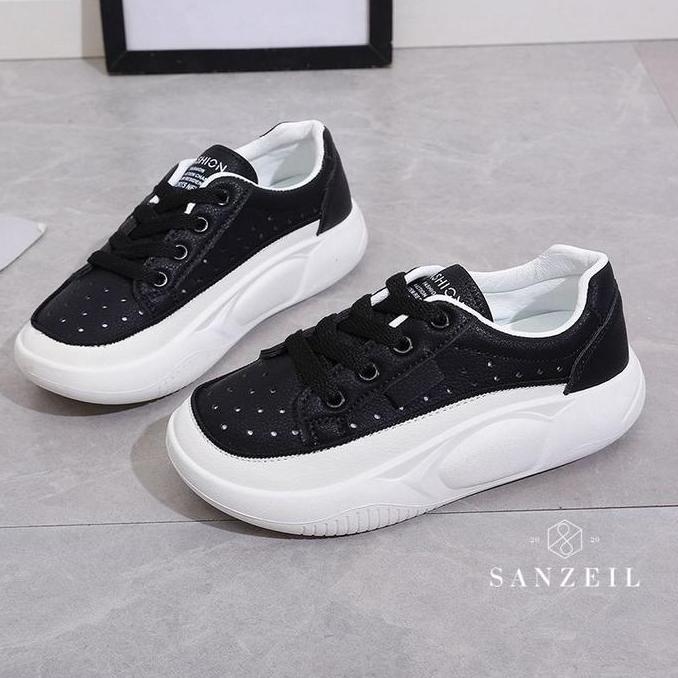 Jelitashoes- Sanzeil Faye Shoes Casual Sneakers Sport Wanita Sol Tebal 0238