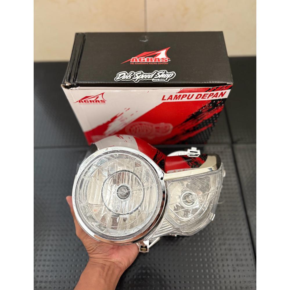 Reflektor Tiger Pece Lampu Depan TIREV Pece Tiger Pece