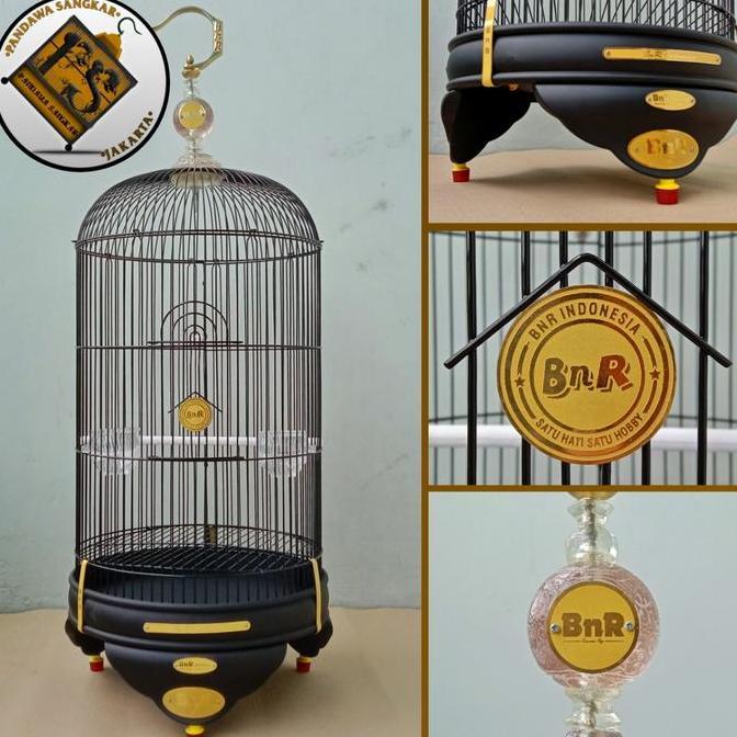 DISKON SANGKAR/KANDANG LOVEBIRD BNR PVC BLACK DOFF READY STOCK