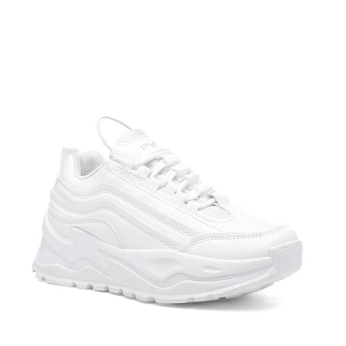 Jelitashoes- Pvn Taecyeon Sepatu Sneakers Cream White Black - 234