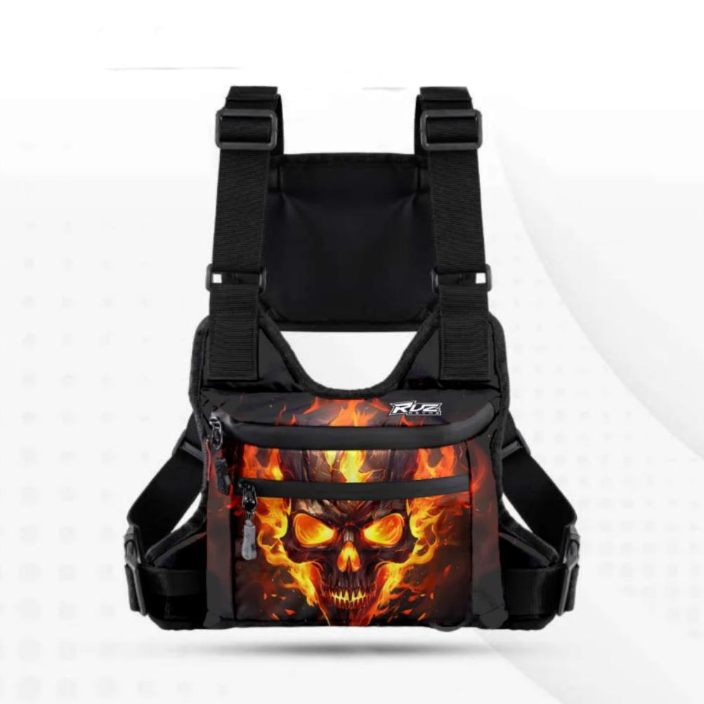 Promo` Tas Dada Printing Cowok Terbaru Tas Dada Loreng Chest Bag Pria Wanita Keren 2025