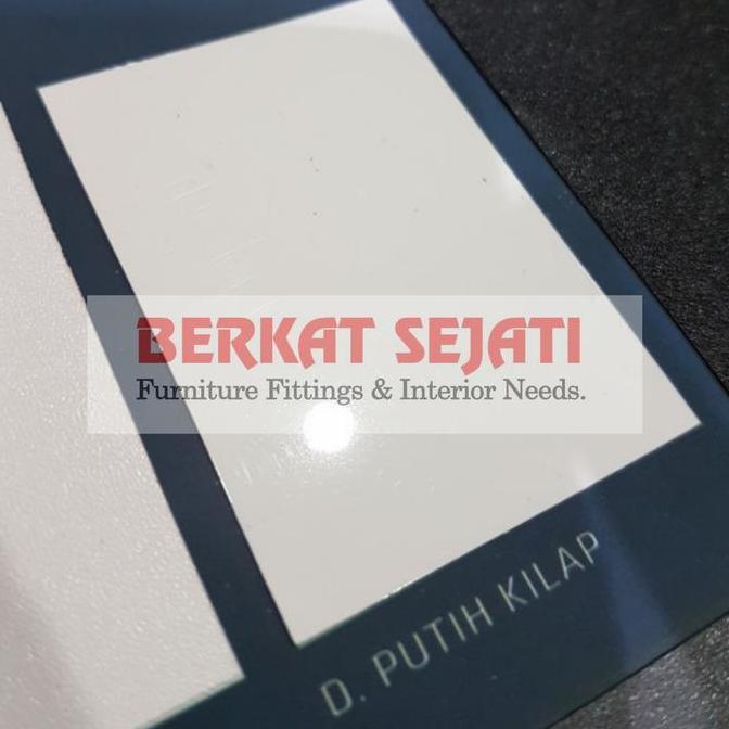 Populerstudioacc- Decosheet Putih Gloss Decosit Tacon Pelapis Furniture Background Foto