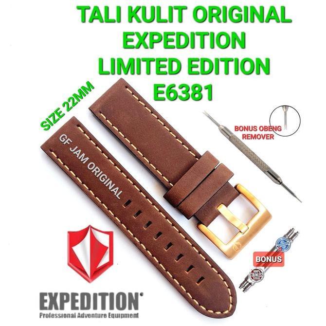 TALI JAM TANGAN EXPEDITION LIMITED EDITION ORIGINAL E6381 22MM 24 26MM