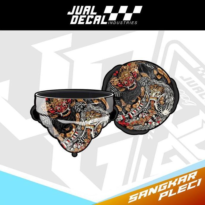 DISKON Stiker Tebok Pleci BARONG Decal Sangkar Helopet Kandang Burung READY STOCK