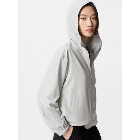 Women Jaket Parka Reversibel Bolak Balik Reversible Wanita Hoodie JASTIP UNIQLO