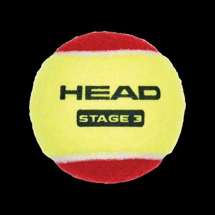 Promo Bola Tenis Head Tip Red Junior Stage 3 / Bola Head Junior Merah Isi 3 / Head Junior Tennis Bal
