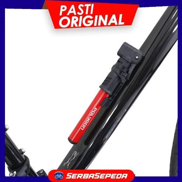 Promo Polygon Pompa Mini Sepeda Portable 100PSI AV/FV Diskon