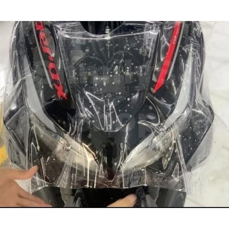 Stiker PPf bening / TPU / PPF Clear Glosy Melindungi bodi motor dan mobil