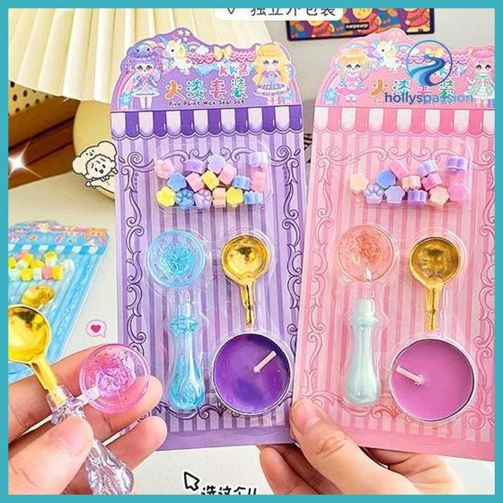 (ORI) MAINAN STAMPEL LILIN WAX SEALER DIY CREATIVE STAMPEL WAX SEAL KECANTIKAN PESTA DEKORASI KOSTUM