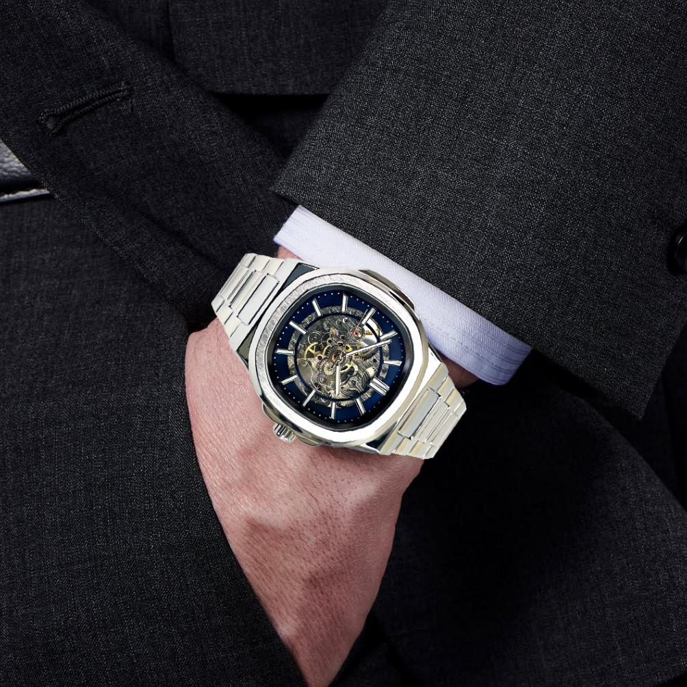 Cuci Gudang` Official Cod Original 100% Timelord 1190 Timelord Jam Automatic Tangan Pria Water Resis