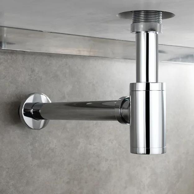 Sifon Botol Wastafel Model TOTO/Sifon Pembuangan Wastafel Kuningan