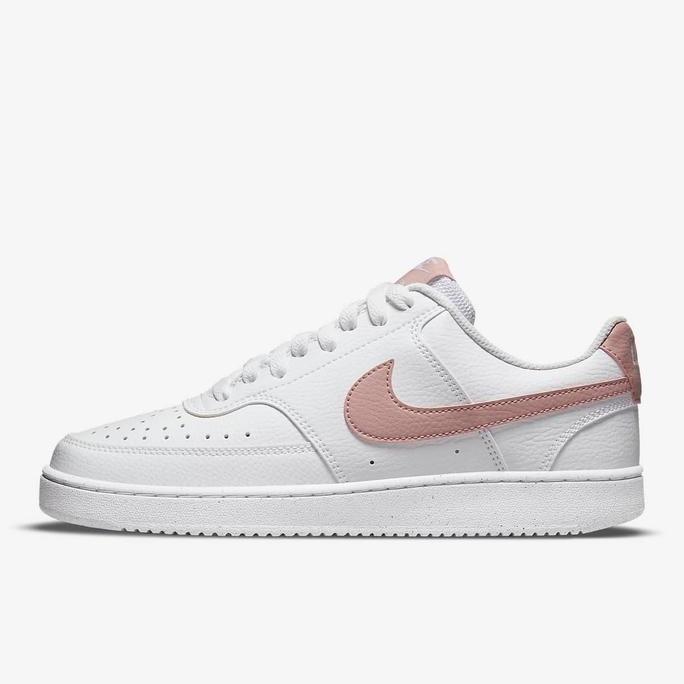 NIKE COURT VISION LOW NEXT NATURE W - WHITE/PINK OXFORD