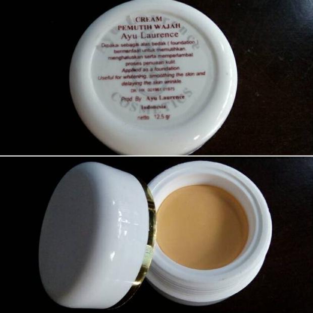 JaminanDonk- AYU LAURENCE KRIM PEMUTIH/ALAS BEDAK/FOUNDATION