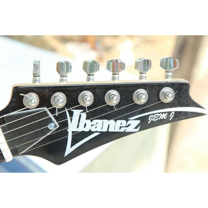 Halmusic- Gitar Listrik Ibanez Jem Hitam Bonus Tas Gitar , Handle , Kabel Jak
