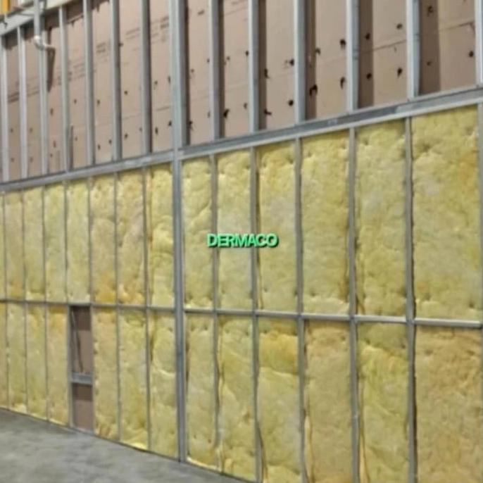 Terpopuler- Rockwool D100 Kg 5Cm Fire Rock / Busa Peredam Suara Rockwool Fire Rock / Peredam Suara