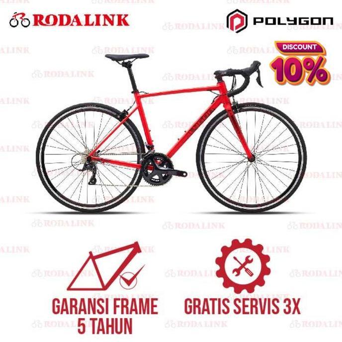 Terlaris Polygon Sepeda Balap Road Bike Strattos S3
