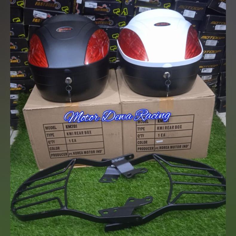 Box motor belakang KMI 301 universal hitam putih mio vario beat scoopy genio mx king Verza