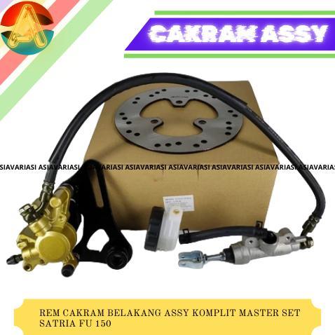 REM CAKRAM BELAKANG ASSY KOMPLIT MASTER SET SATRIA FU 150