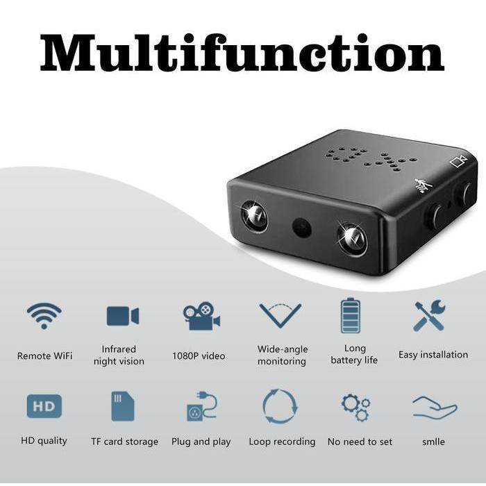 Ems Spy Kamera Cctv Wifi Mini Untuk Rumah Mobil