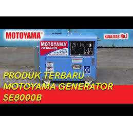 Genset Silent DIesel Solar 5000 Watt 5500 Watt MOTOYAMA SE 8000 B