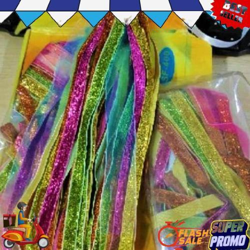 Tassel Rumbai Tamborin Gereja Pita Bludru Alat Tari UNIK