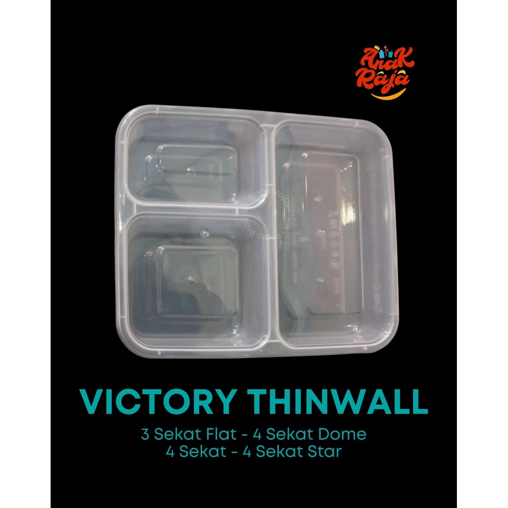 Thinwall Bento Sekat Victory 25pcs Thinwall Bento Sekat 3 Thinwall Bento Sekat 4
