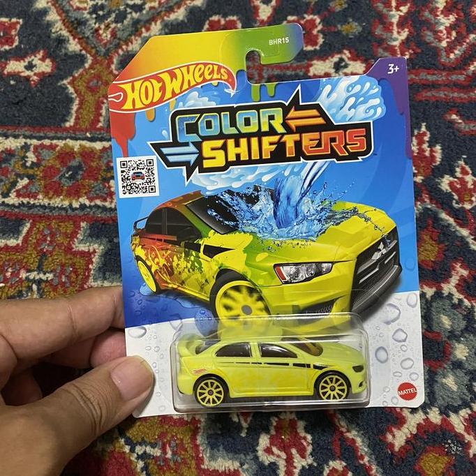 Wts Hotwheels Color Shifter Mitsubishi Lancer Evo Terbaru