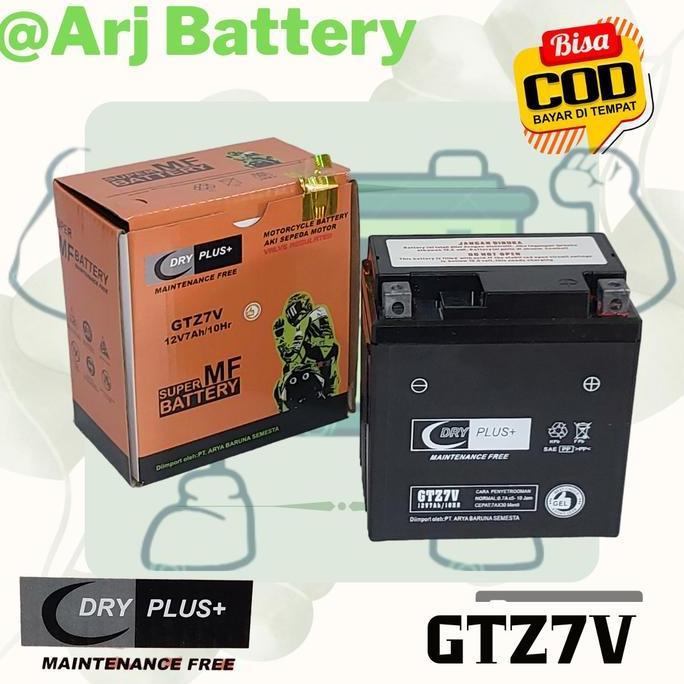 Aki Kering Aki Motor Vespa Lx 125, Vespa Sprint, Vespa Primavera,Vespa S150,Vespa Liberty,  Gtz7V Mf