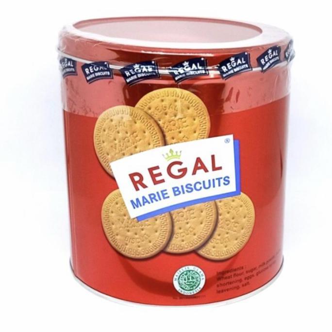 Biskuit Regal Marie kaleng bulat