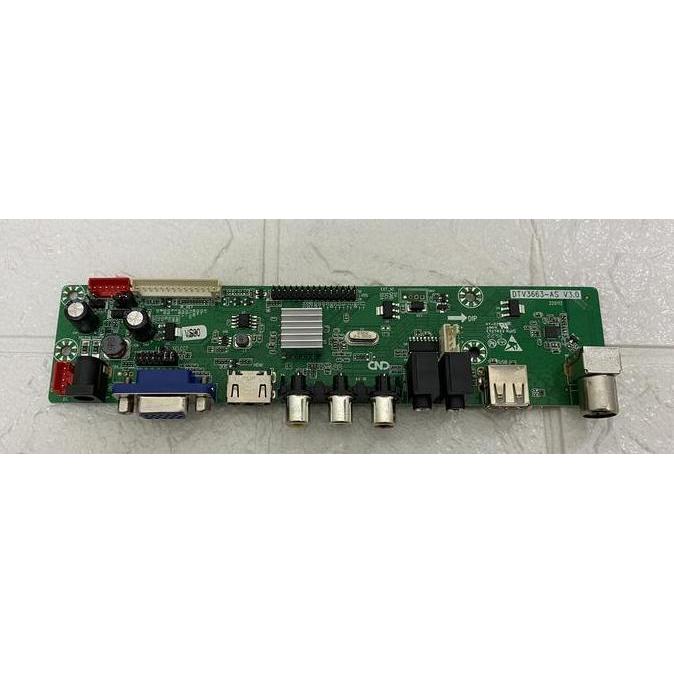 Modul PCB Kit Driver LCD LED Universal DTV3663 untuk Digital TV DVB T2 Promo