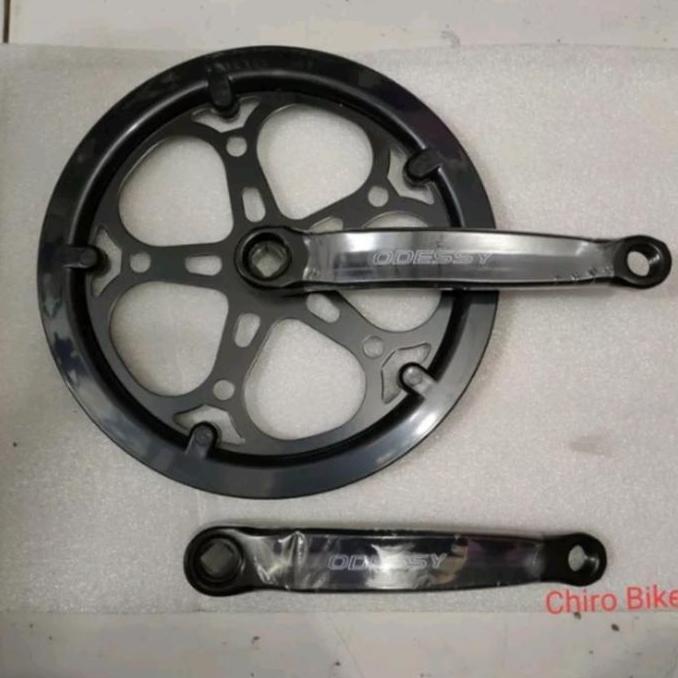 Promo Gir depan crank sepeda lipat minion single speed 52T odessy Diskon