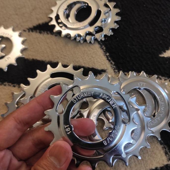 Promo single COG 16T, 17T, 18T, 19T, 20T Original Sturmey Archer Diskon